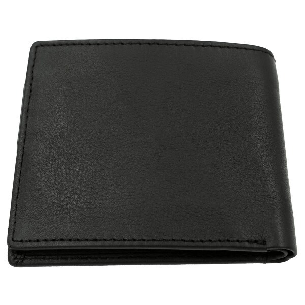 U-State Bi-Fold Leather Wallet Black
